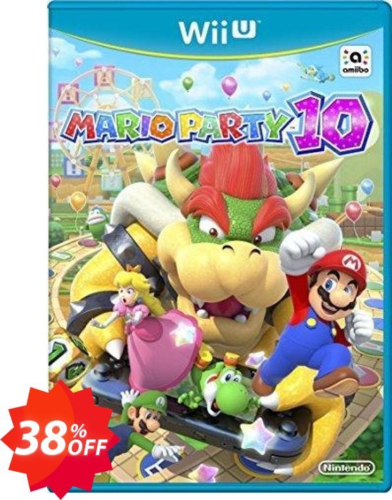 Mario Party 10 Nintendo Wii U - Game Code Coupon code 38% discount 