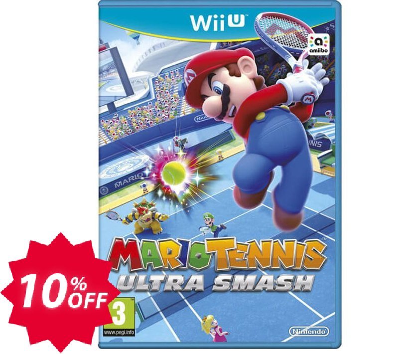 Mario Tennis Ultra Smash Wii U - Game Code Coupon code 10% discount 