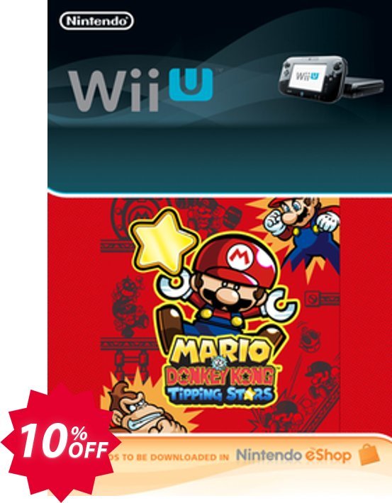Mario vs. Donkey Kong Tipping Stars Wii U - Game Code Coupon code 10% discount 