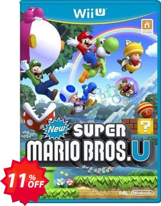 New Super Mario Bros U Wii U - Game Code Coupon code 11% discount 