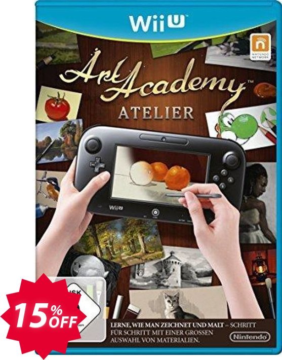 Art Academy Atelier Wii U - Game Code Coupon code 15% discount 