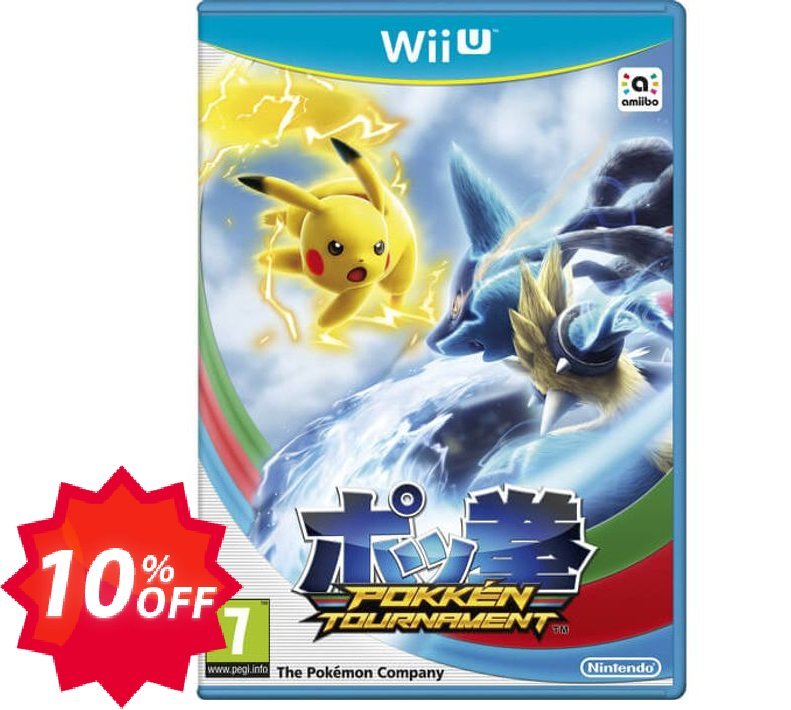 Pokkén Tournament Wii U - Game Code Coupon code 10% discount 