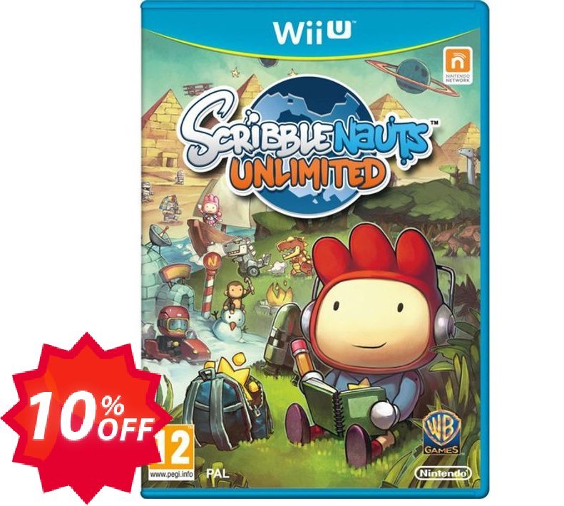 Scribblenauts Wii U - Game Code Coupon code 10% discount 