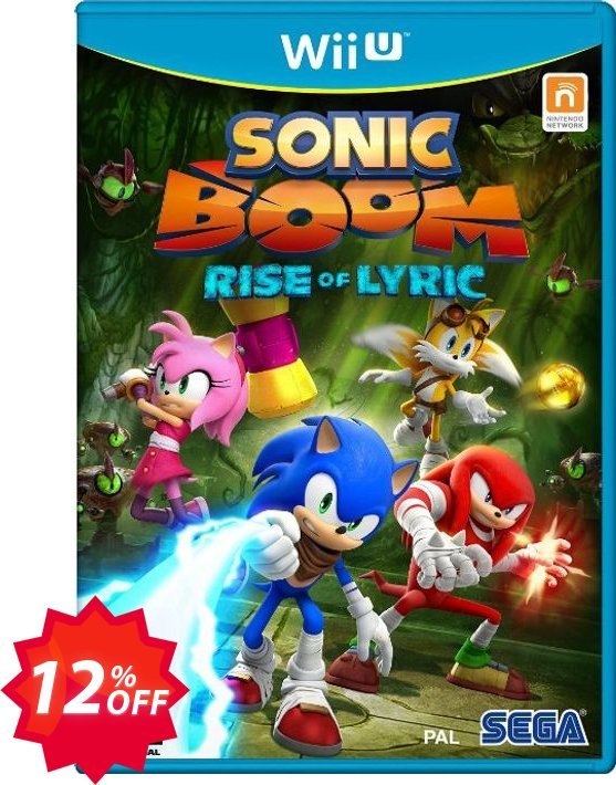 Sonic Boom: Rise of Lyric Nintendo Wii U - Game Code Coupon code 12% discount 