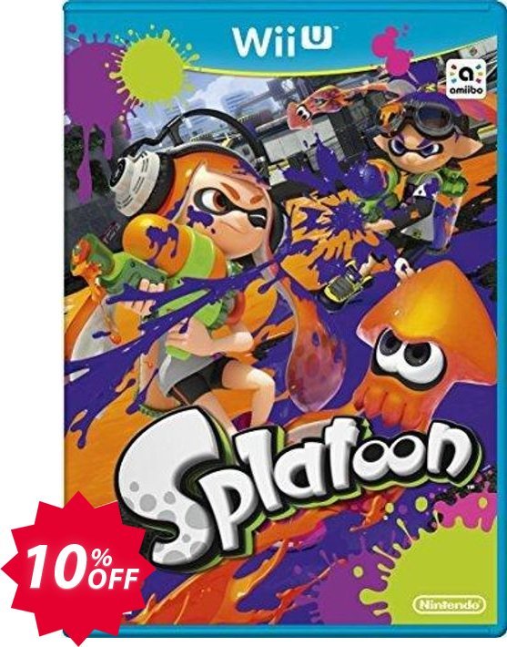 Splatoon Nintendo Wii U - Game Code Coupon code 10% discount 