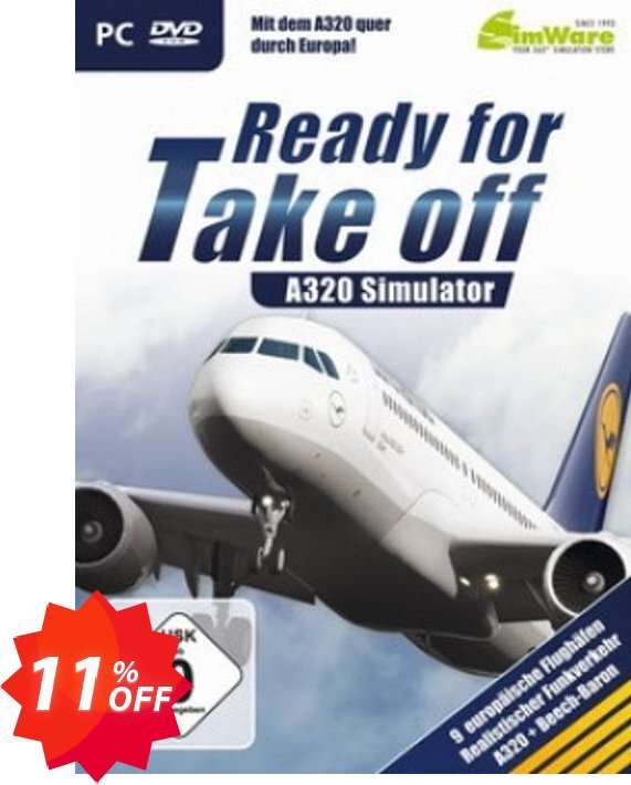 A320 Simulator - Ready for Take Off PC Coupon code 11% discount 