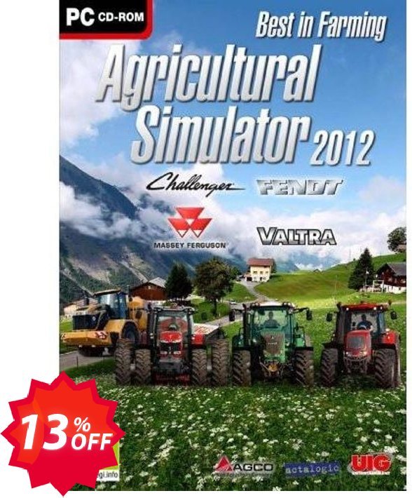 Agricultural Simulator 2012, PC  Coupon code 13% discount 