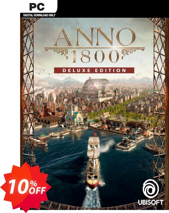 Anno 1800 Deluxe Edition PC Coupon code 10% discount 