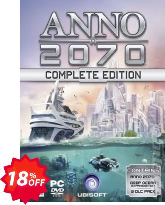 Anno 2070 Complete Edition PC Coupon code 18% discount 
