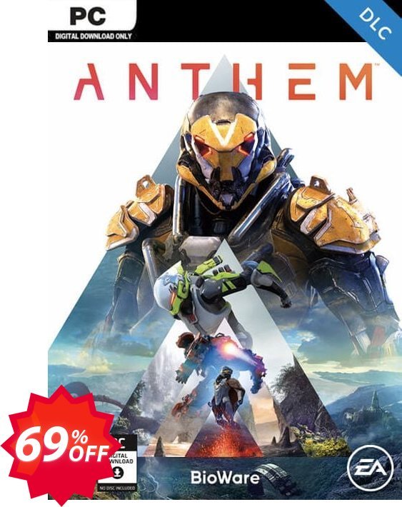 Anthem PC DLC Coupon code 69% discount 