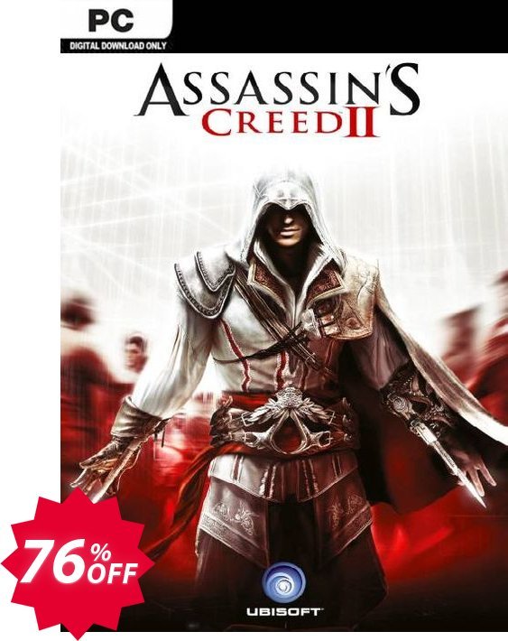 Assassin's Creed 2 - Deluxe Edition PC Coupon code 76% discount 