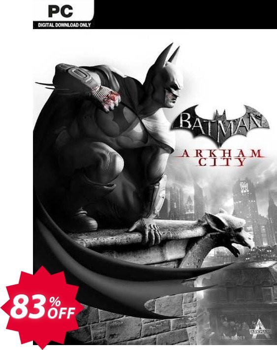 Batman: Arkham City, PC  Coupon code 83% discount 