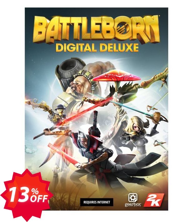 Battleborn Deluxe Edition PC Coupon code 13% discount 