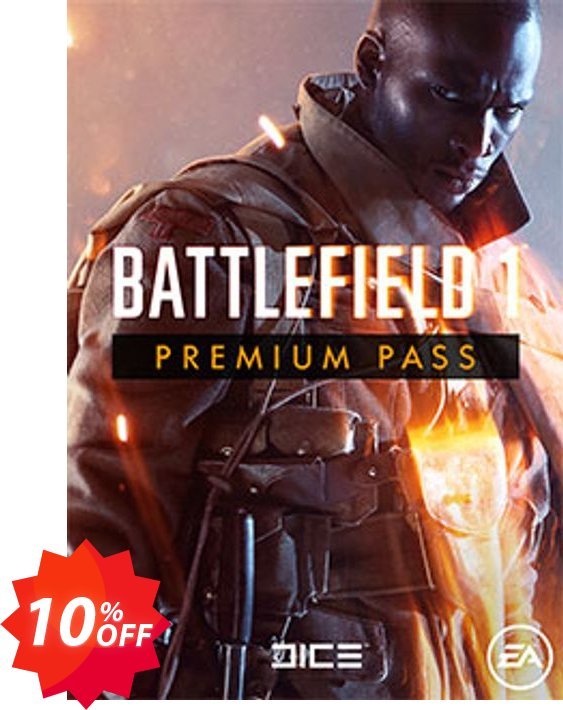 Battlefield 1 PC Premium Pass Coupon code 10% discount 