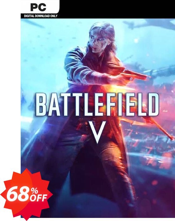 Battlefield V 5 PC Coupon code 68% discount 