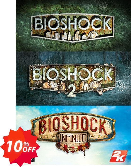 Bioshock Triple Pack PC Coupon code 10% discount 