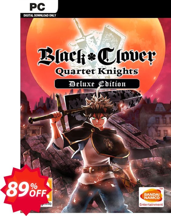 Black Clover: Quartet Knights Deluxe Edition PC Coupon code 89% discount 