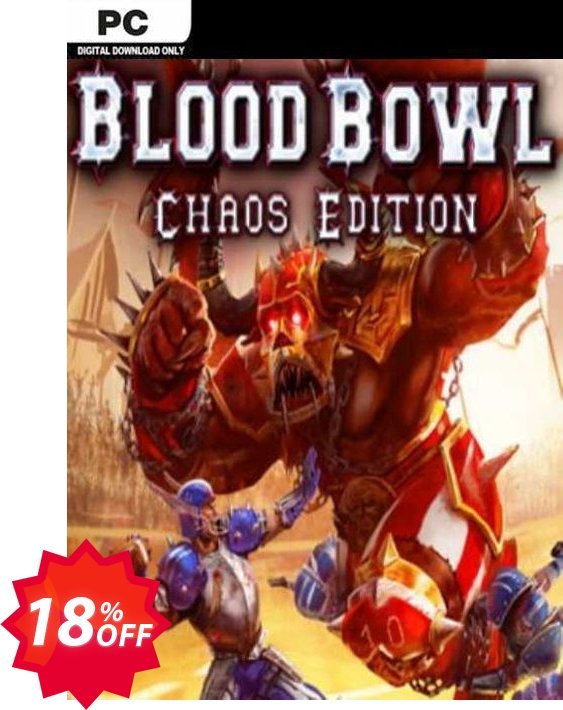 Blood Bowl Chaos Edition PC Coupon code 18% discount 