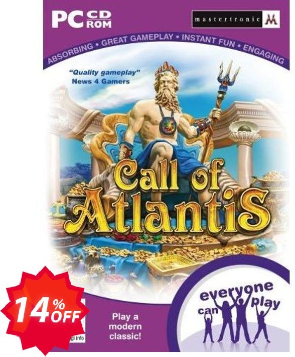 Call Of Atlantis, PC  Coupon code 14% discount 