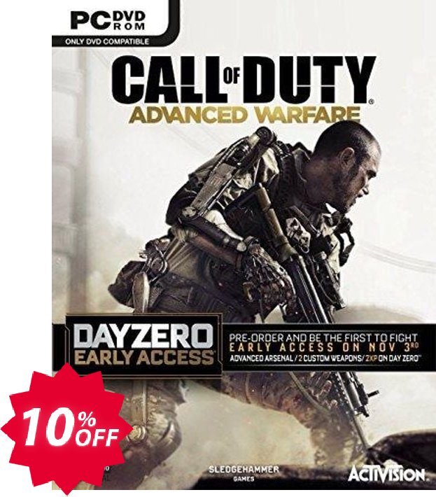 Call of Duty, COD : Advanced Warfare - Day Zero Edition PC Coupon code 10% discount 