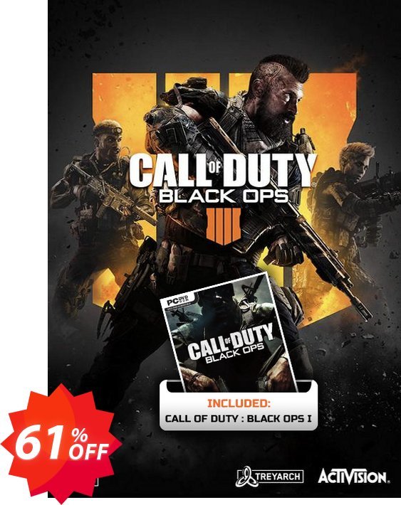 Call of Duty Black Ops 4 Inc Black Ops 1 PC Coupon code 61% discount 