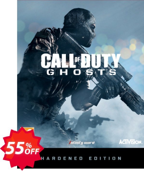 Call of Duty, COD Ghosts - Digital Hardened Edition PC Coupon code 55% discount 