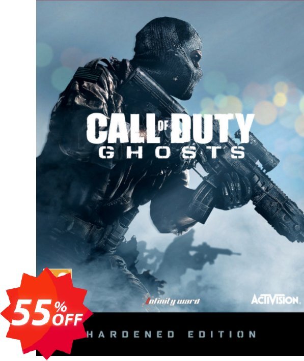 Call of Duty, COD Ghosts - Digital Hardened Edition PC Coupon code 55% discount 