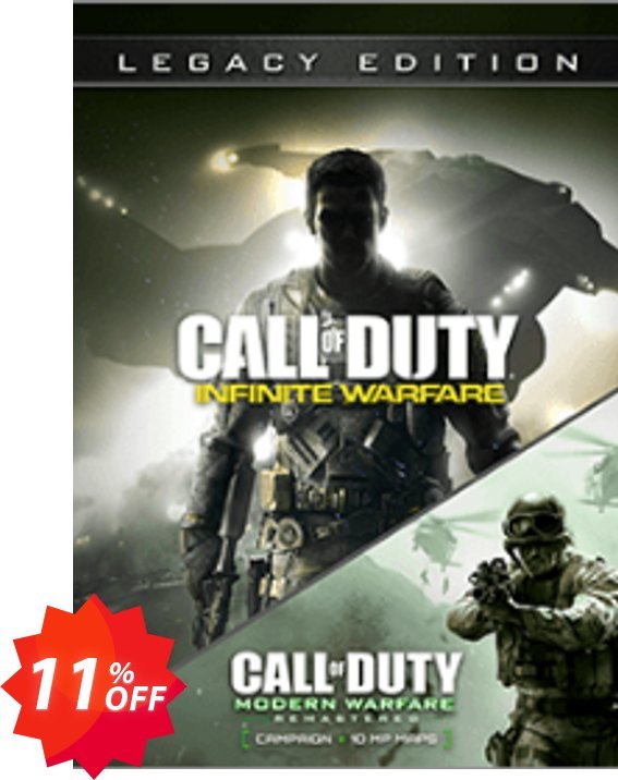 Call of Duty, COD Infinite Warfare Digital Legacy Edition PC, APAC  Coupon code 11% discount 