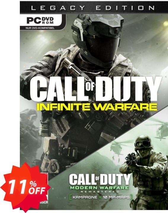 Call of Duty, COD : Infinite Warfare Digital Legacy Edition PC, DE  Coupon code 11% discount 