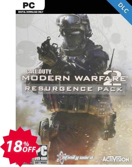 Call of Duty Modern Warfare 2 Resurgence Pack PC Coupon code 18% discount 