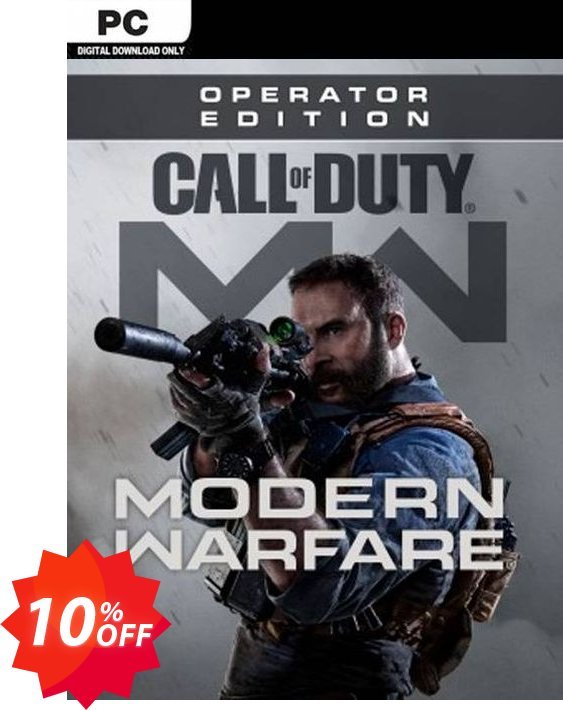 Call of Duty: Modern Warfare - Operator Edition PC, EU  Coupon code 10% discount 