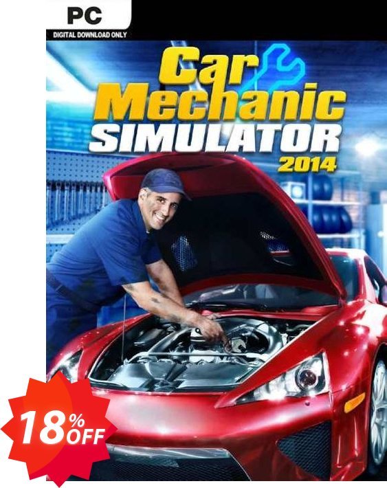 Car Mechanic Simulator 2014 PC Coupon code 18% discount 