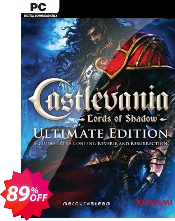 Castlevania Lords of Shadow Ultimate Edition PC Coupon code 89% discount 