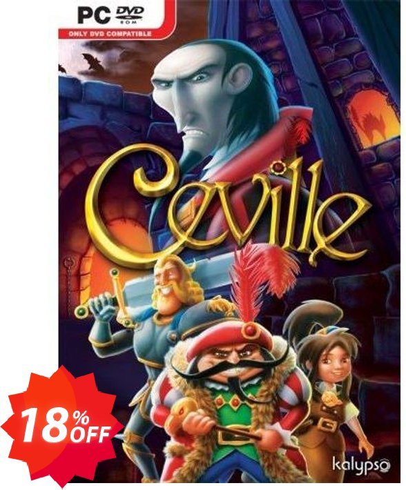 Ceville, PC  Coupon code 18% discount 
