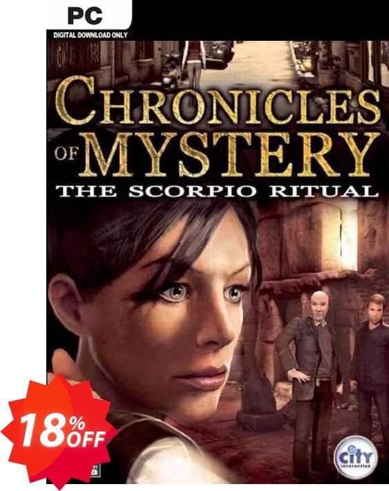 Chronicles of Mystery The Scorpio Ritual PC Coupon code 18% discount 