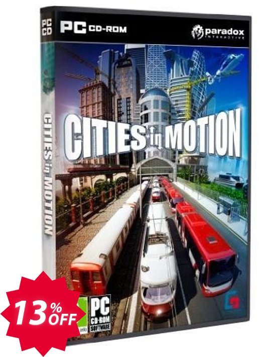 Cities In Motion, PC  Coupon code 13% discount 