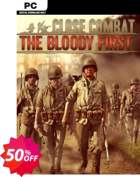 Close Combat: The Bloody First PC Coupon code 50% discount 