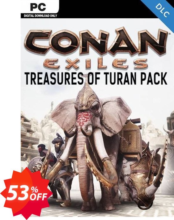 Conan Exiles - Treasures of Turan Pack DLC Coupon code 53% discount 