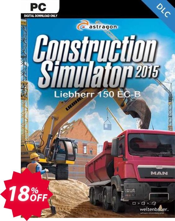 Construction Simulator 2015 Liebherr 150 ECB PC Coupon code 18% discount 