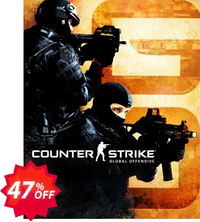 Counter-Strike, CS : Global Offensive PC Coupon code 47% discount 