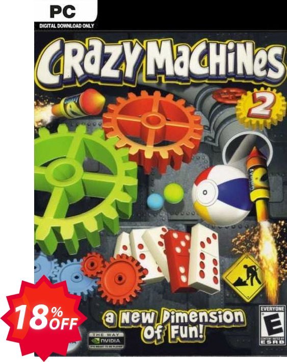 Crazy MAChines 2 PC Coupon code 18% discount 