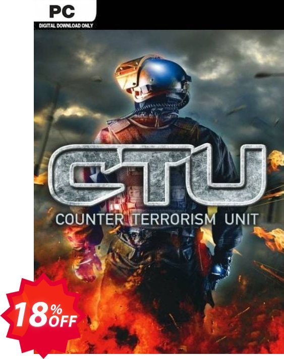 CTU Counter Terrorism Unit PC Coupon code 18% discount 