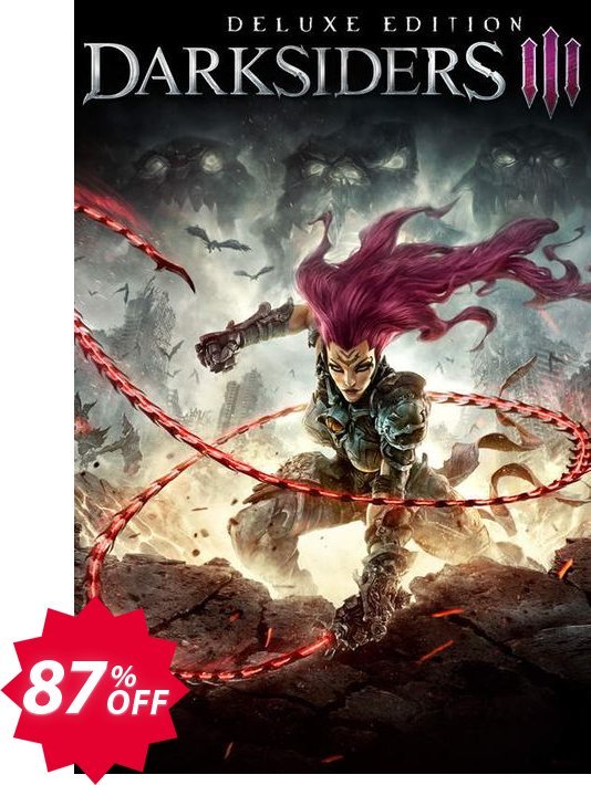 Darksiders III 3 Deluxe Edition PC Coupon code 87% discount 