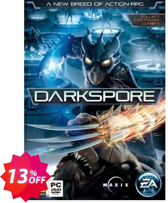 Darkspore, PC  Coupon code 13% discount 