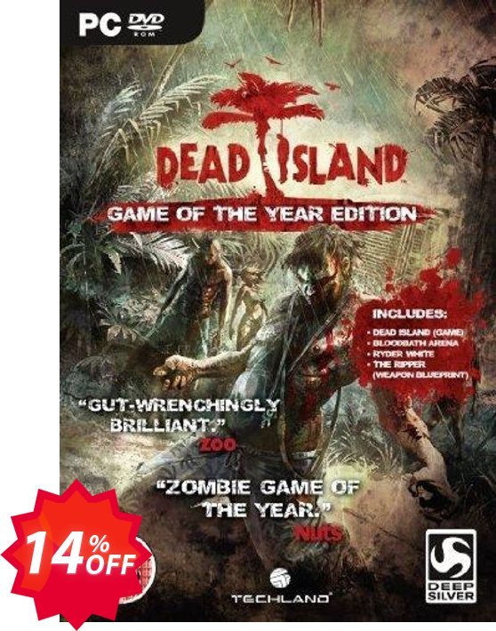 Dead Island - Game of the Year PC Coupon code 14% discount 