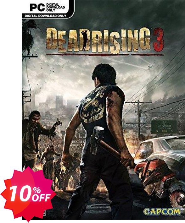 Dead Rising 3 PC Coupon code 10% discount 
