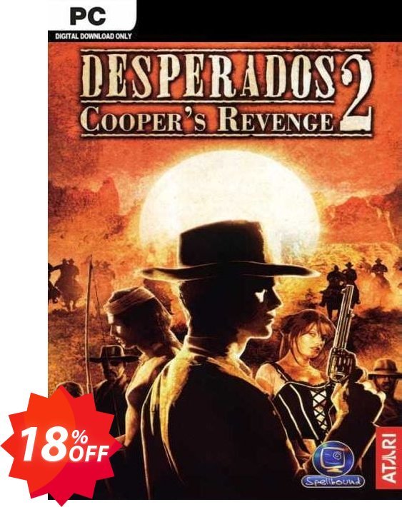 Desperados 2 Cooper's Revenge PC Coupon code 18% discount 