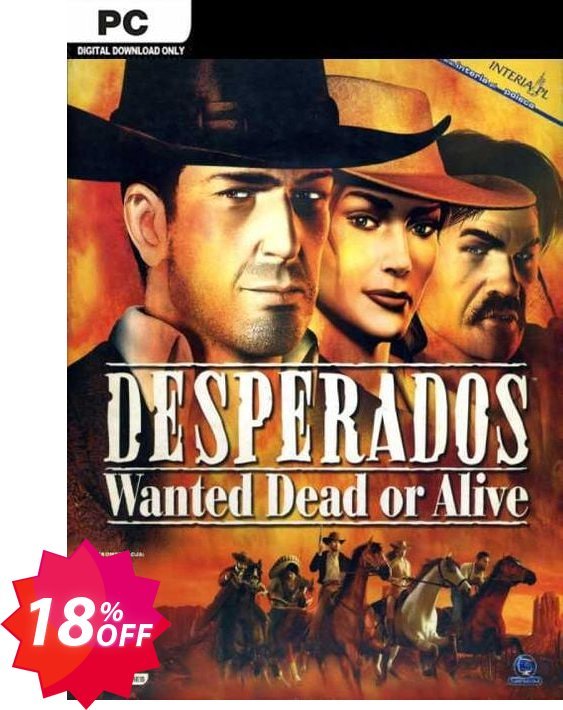 Desperados Wanted Dead or Alive PC Coupon code 18% discount 