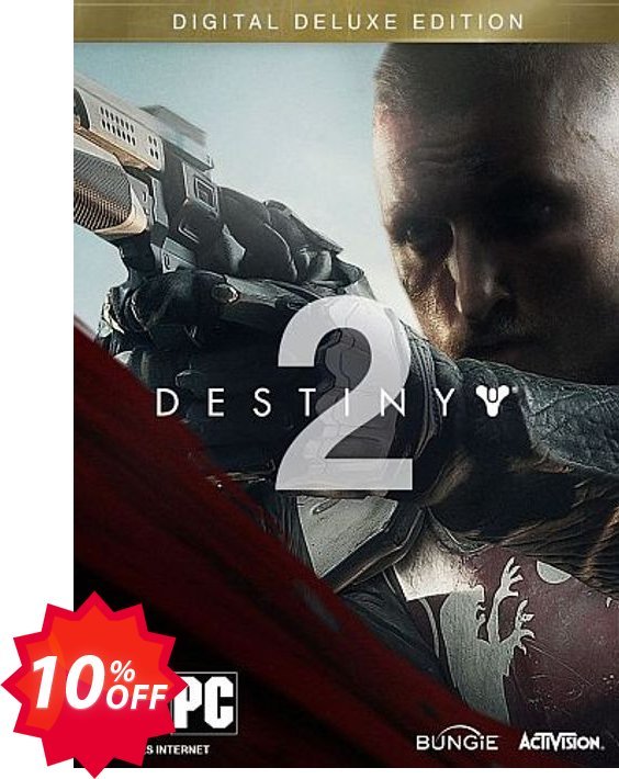 Destiny 2 Digital Deluxe Edition PC, US  Coupon code 10% discount 