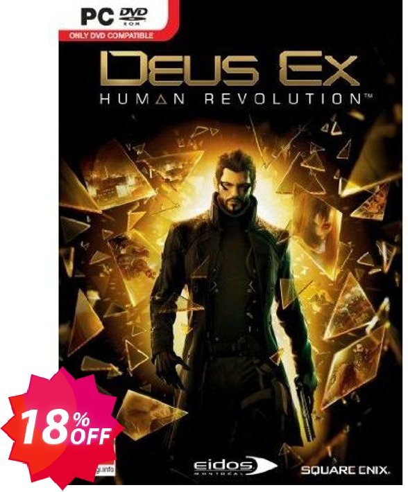 Deus Ex: Human Revolution, PC  Coupon code 18% discount 